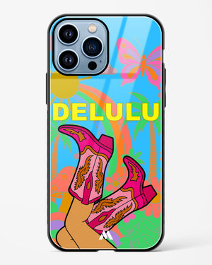 Delulu Dreamscape Glass Case Phone Cover (Apple)