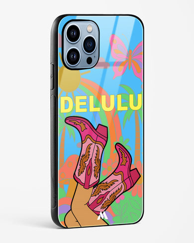 Delulu Dreamscape Glass Case Phone Cover (Apple)