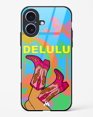 Delulu Dreamscape Glass Case Phone Cover (Apple)