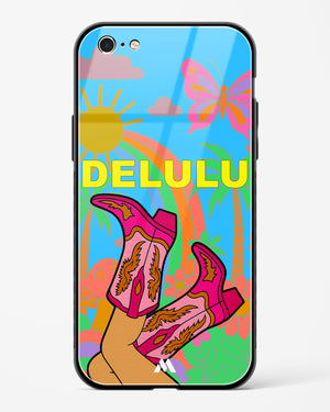 Delulu Dreamscape Glass Case Phone Cover (Apple)