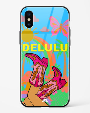 Delulu Dreamscape Glass Case Phone Cover (Apple)