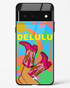 Delulu Dreamscape Glass Case Phone Cover (Google)