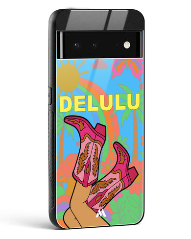 Delulu Dreamscape Glass Case Phone Cover (Google)