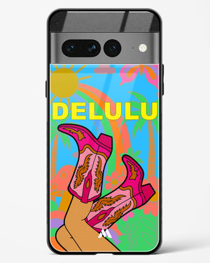 Delulu Dreamscape Glass Case Phone Cover (Google)