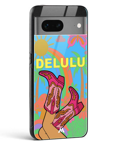 Delulu Dreamscape Glass Case Phone Cover (Google)