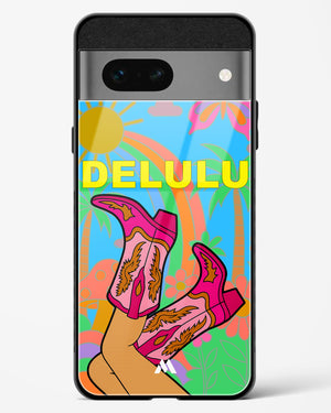 Delulu Dreamscape Glass Case Phone Cover (Google)