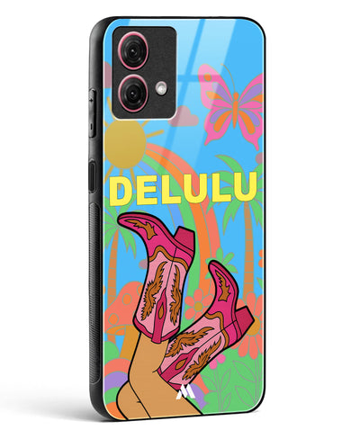 Delulu Dreamscape Glass Case Phone Cover (Motorola)