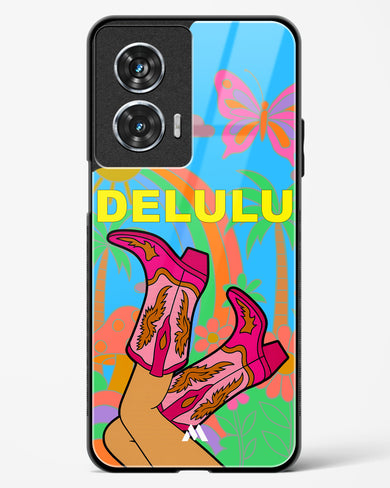 Delulu Dreamscape Glass Case Phone Cover (Motorola)