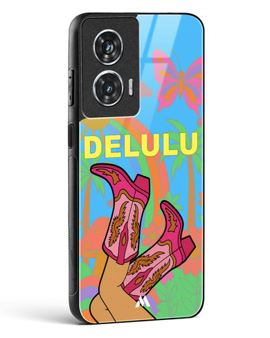 Delulu Dreamscape Glass Case Phone Cover (Motorola)