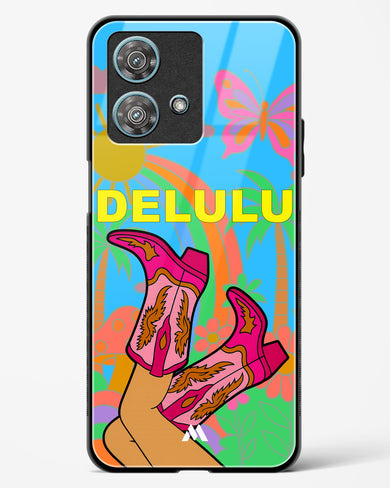 Delulu Dreamscape Glass Case Phone Cover (Motorola)