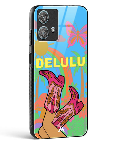 Delulu Dreamscape Glass Case Phone Cover (Motorola)