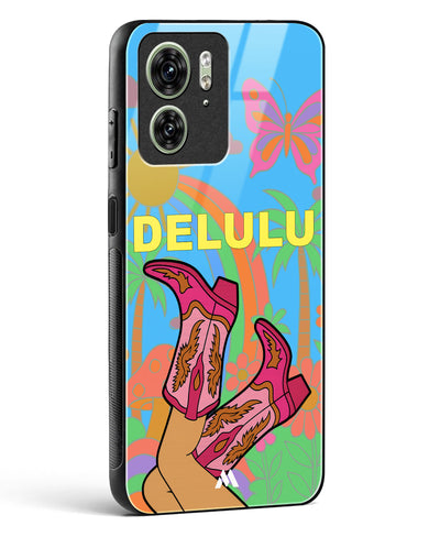 Delulu Dreamscape Glass Case Phone Cover (Motorola)