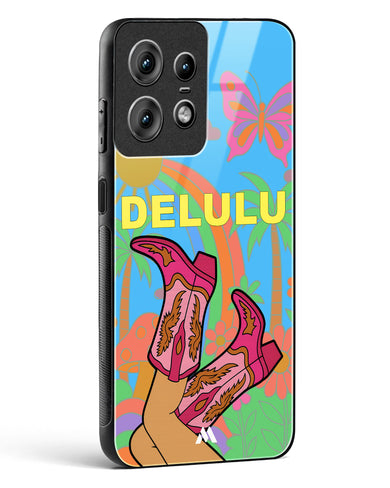 Delulu Dreamscape Glass Case Phone Cover (Motorola)