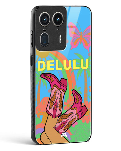 Delulu Dreamscape Glass Case Phone Cover (Motorola)