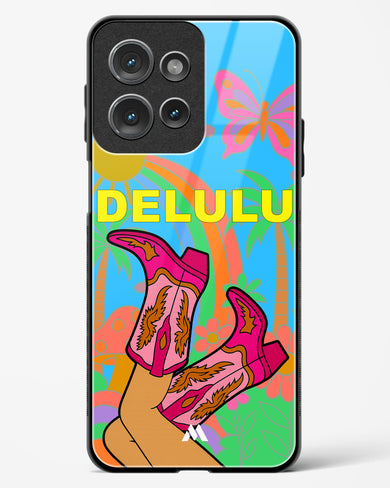 Delulu Dreamscape Glass Case Phone Cover (Motorola)