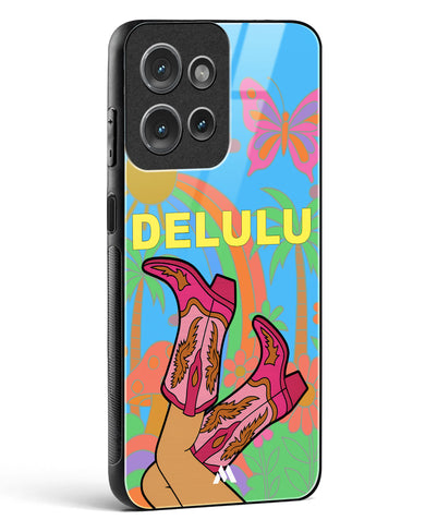 Delulu Dreamscape Glass Case Phone Cover (Motorola)