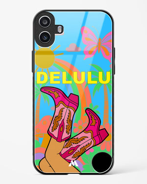 Delulu Dreamscape Glass Case Phone Cover (Nothing)