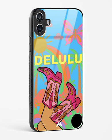 Delulu Dreamscape Glass Case Phone Cover (Nothing)