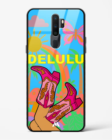 Delulu Dreamscape Glass Case Phone Cover (Oppo)