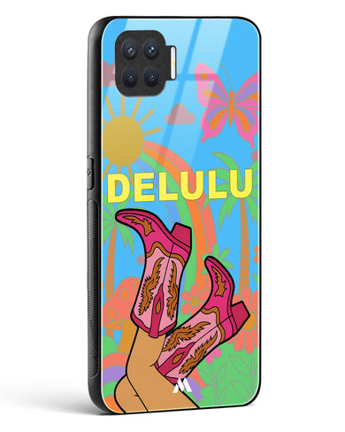 Delulu Dreamscape Glass Case Phone Cover (Oppo)