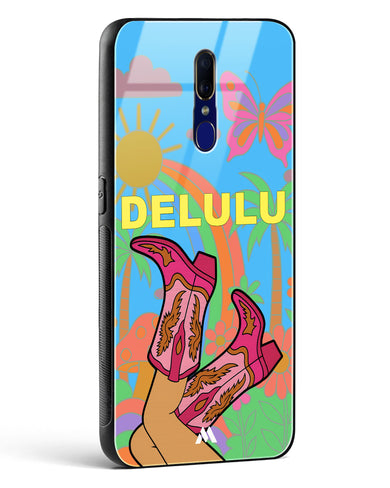 Delulu Dreamscape Glass Case Phone Cover (Oppo)
