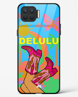 Delulu Dreamscape Glass Case Phone Cover (Oppo)