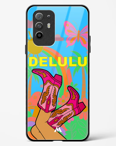 Delulu Dreamscape Glass Case Phone Cover (Oppo)