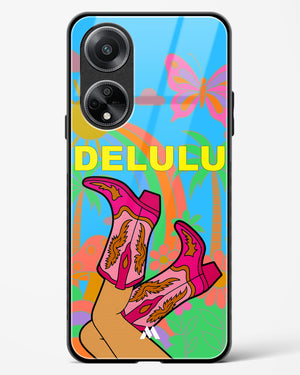 Delulu Dreamscape Glass Case Phone Cover (Oppo)