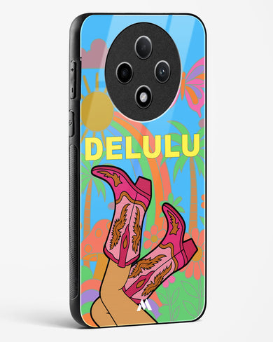 Delulu Dreamscape Glass Case Phone Cover (Oppo)