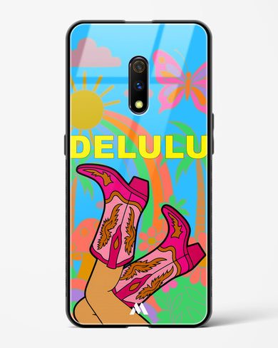 Delulu Dreamscape Glass Case Phone Cover (Oppo)