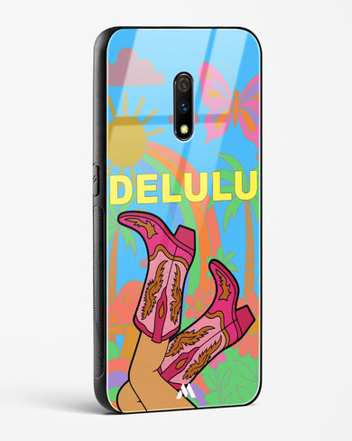 Delulu Dreamscape Glass Case Phone Cover (Oppo)