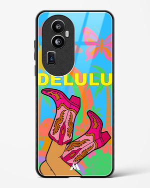 Delulu Dreamscape Glass Case Phone Cover (Oppo)