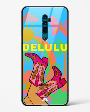 Delulu Dreamscape Glass Case Phone Cover (Oppo)