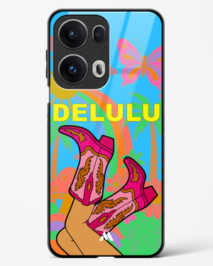 Delulu Dreamscape Glass Case Phone Cover (Oppo)