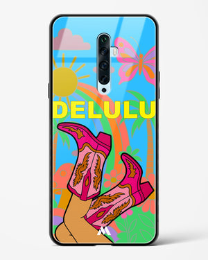 Delulu Dreamscape Glass Case Phone Cover (Oppo)