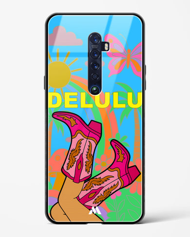 Delulu Dreamscape Glass Case Phone Cover (Oppo)