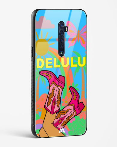 Delulu Dreamscape Glass Case Phone Cover (Oppo)