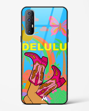 Delulu Dreamscape Glass Case Phone Cover (Oppo)