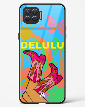 Delulu Dreamscape Glass Case Phone Cover (Oppo)