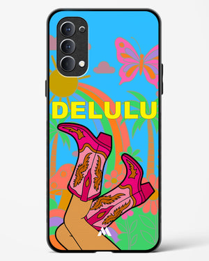 Delulu Dreamscape Glass Case Phone Cover (Oppo)