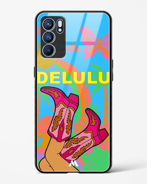 Delulu Dreamscape Glass Case Phone Cover (Oppo)