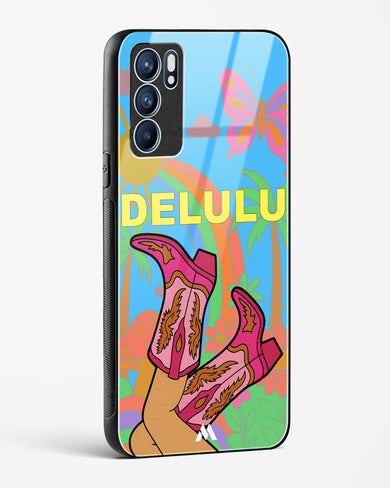 Delulu Dreamscape Glass Case Phone Cover (Oppo)