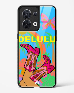 Delulu Dreamscape Glass Case Phone Cover (Oppo)