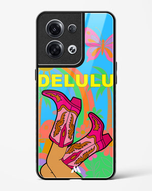 Delulu Dreamscape Glass Case Phone Cover (Oppo)