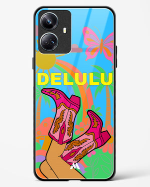 Delulu Dreamscape Glass Case Phone Cover (Realme)