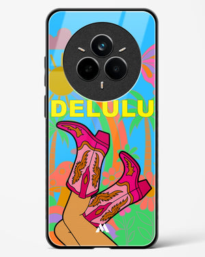 Delulu Dreamscape Glass Case Phone Cover (Realme)