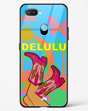 Delulu Dreamscape Glass Case Phone Cover (Realme)