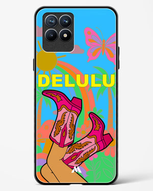 Delulu Dreamscape Glass Case Phone Cover (Realme)