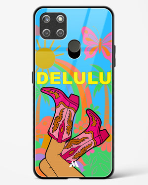 Delulu Dreamscape Glass Case Phone Cover (Realme)