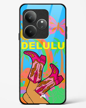 Delulu Dreamscape Glass Case Phone Cover (Realme)